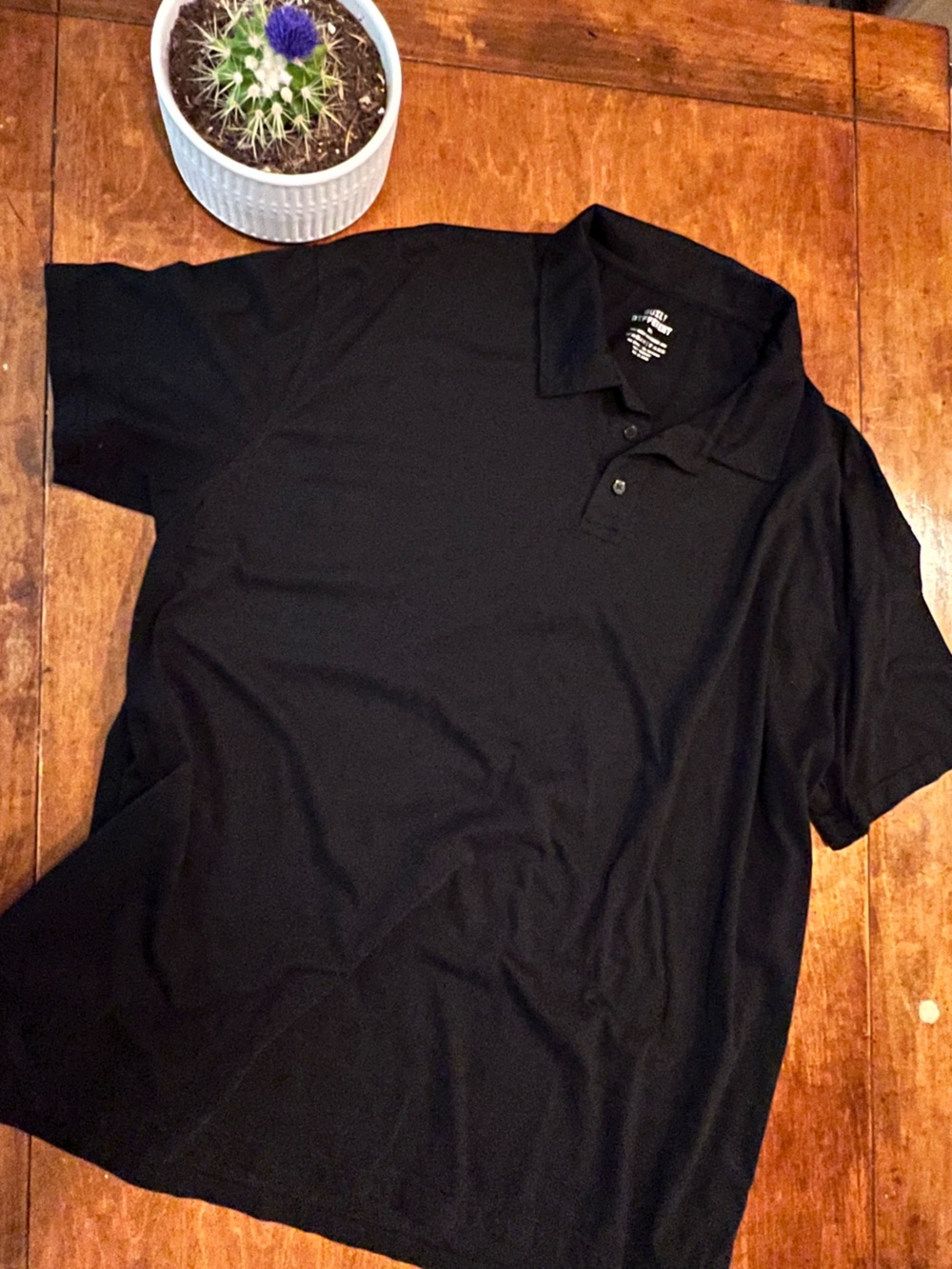 Built Different Black Polo Shirt Men’s 3XL Short Sleeve Performance Polo NWOT